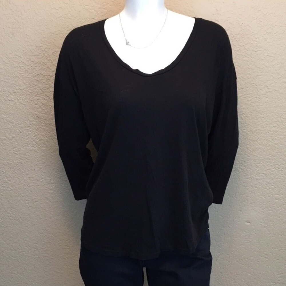 SALE
 J Crew 3/4 Sleeve Batwing Cotton Tshirt E27
